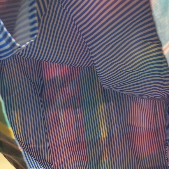 3/20$*Plaid Multicolor Pencil Skirt Talbots Size 8 - Picture 4 of 6